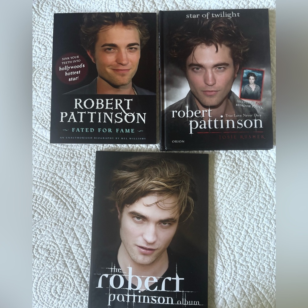 Robert Pattinson Book Collection❣️